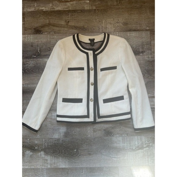 J Crew Fanfare Jacket In Felted Wool Women’s Size 6 - Picture 2 of 10